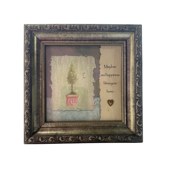 Framed Art House Warming Gift May Love
Bless Your Home‎ Tree Heart Decor - Picture 1 of 7